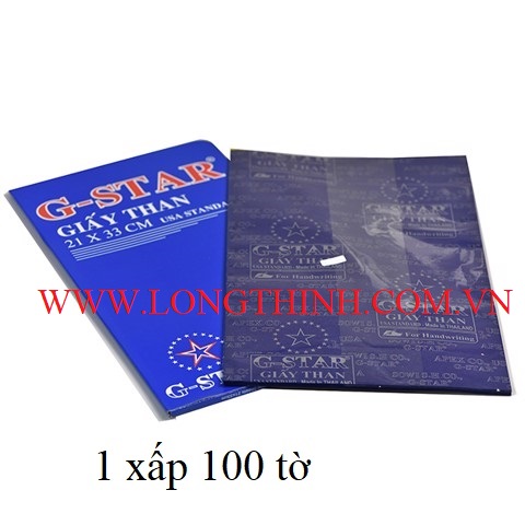 [HCM]Hộp 100 tờ giấy than GSTAR