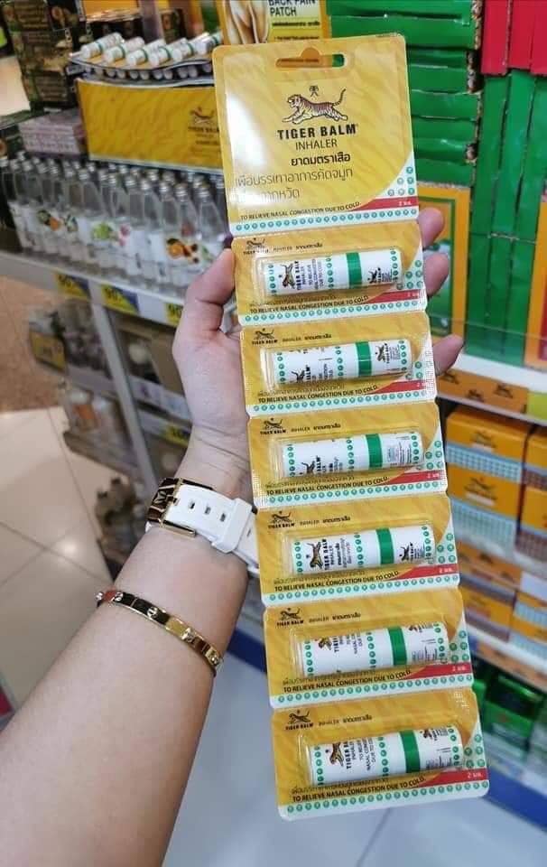 Ống hít thông mũi Tiger Balm Thái Lan