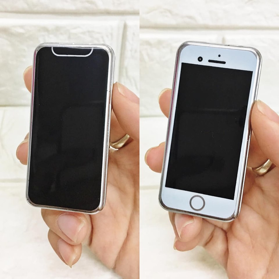 Hột Quẹt Bật Lửa Hình Điện Thoại iPhon Lửa Khè Xài Gas Cực Độc