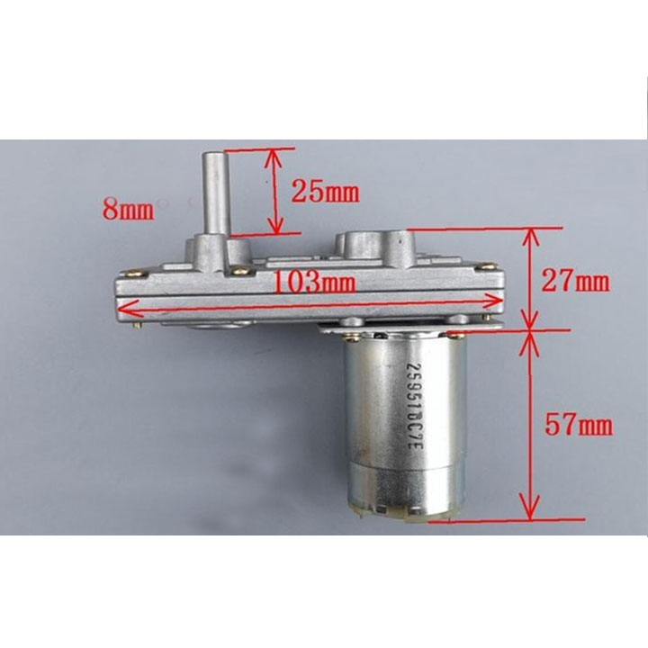 Động cơ giảm tốc, động cơ phát điện DS400 6-24VDC