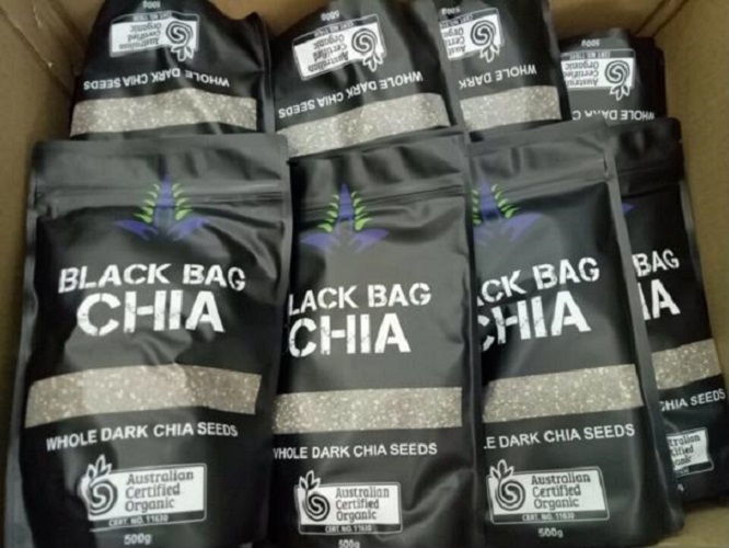 Hạt Chia Đen 500g Black Bag Chia Úc