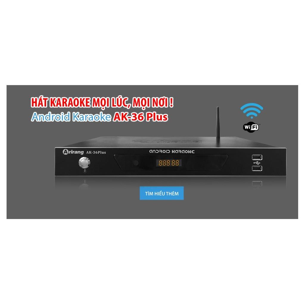 Máy Android karaoke AK-36 Plus (kèm 2 mic)