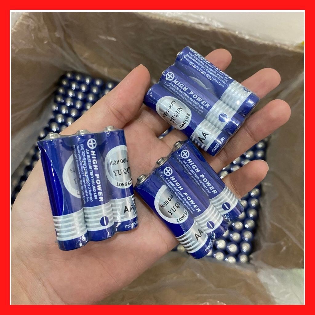 [Mới] 3 Cục Pin Tiểu AA ( Lốc 3 Viên)/ 4 Cục Pin AAA ( Lốc 4 Viên)