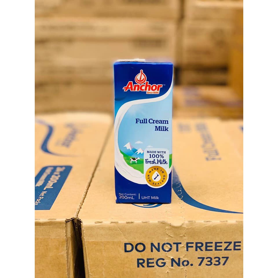 Thùng Sữa tươi nguyên kem Anchor 200ml
