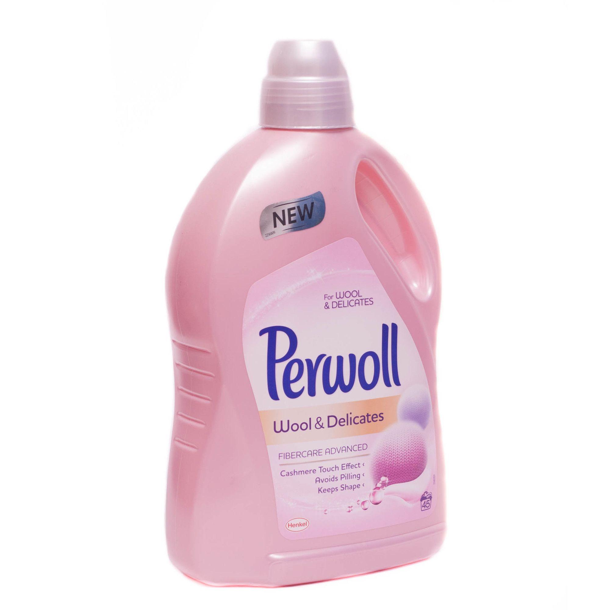 [HCM]Nước Giặt Perwoll Wool& Delicates 1,475l dành cho đồ len đồ mỏng - hàng nhập