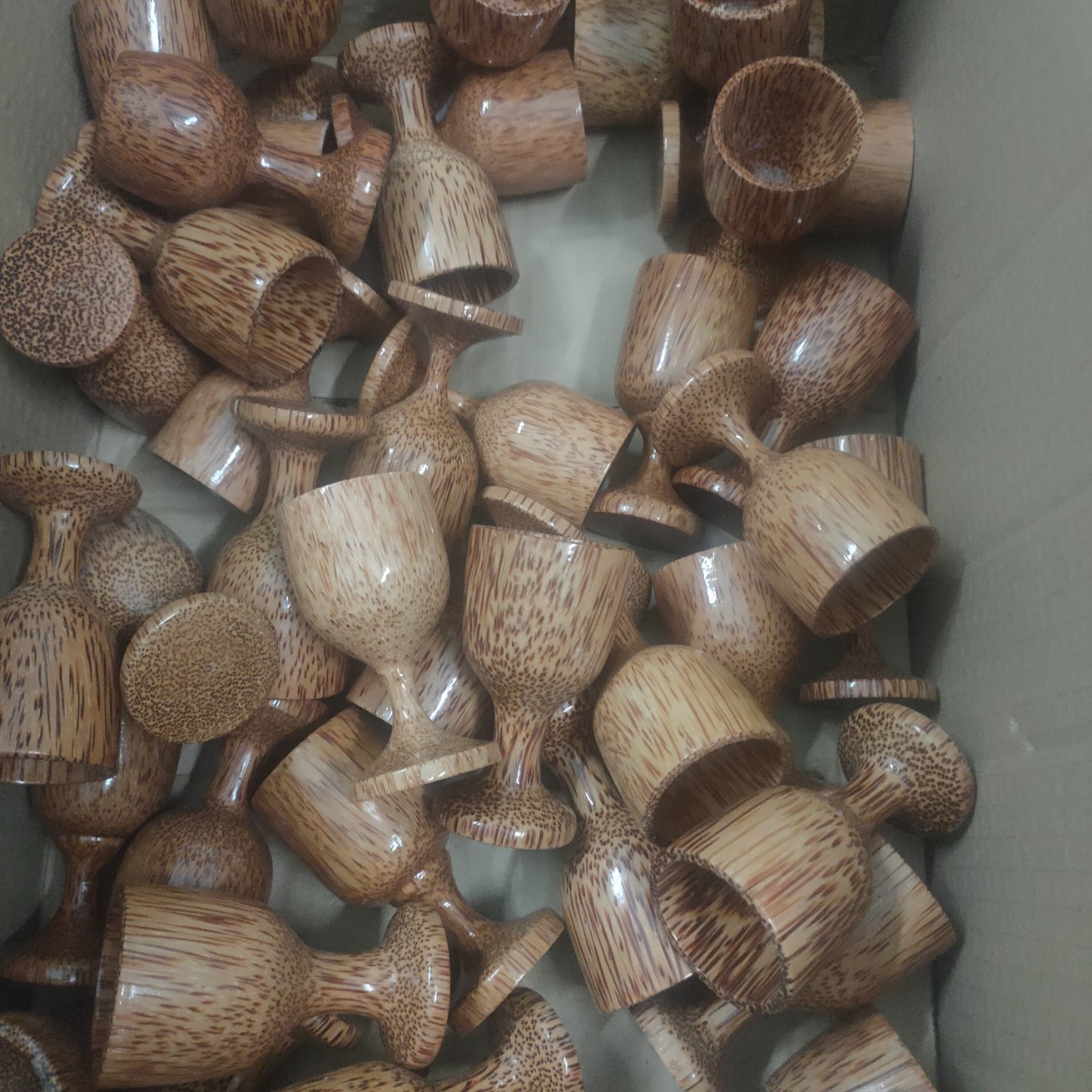 Ly gỗ dừa, chén gỗ dừa
