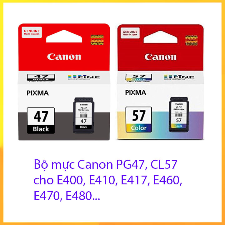 Bộ mực in Canon cho máy in E410 hàng chính hãng
