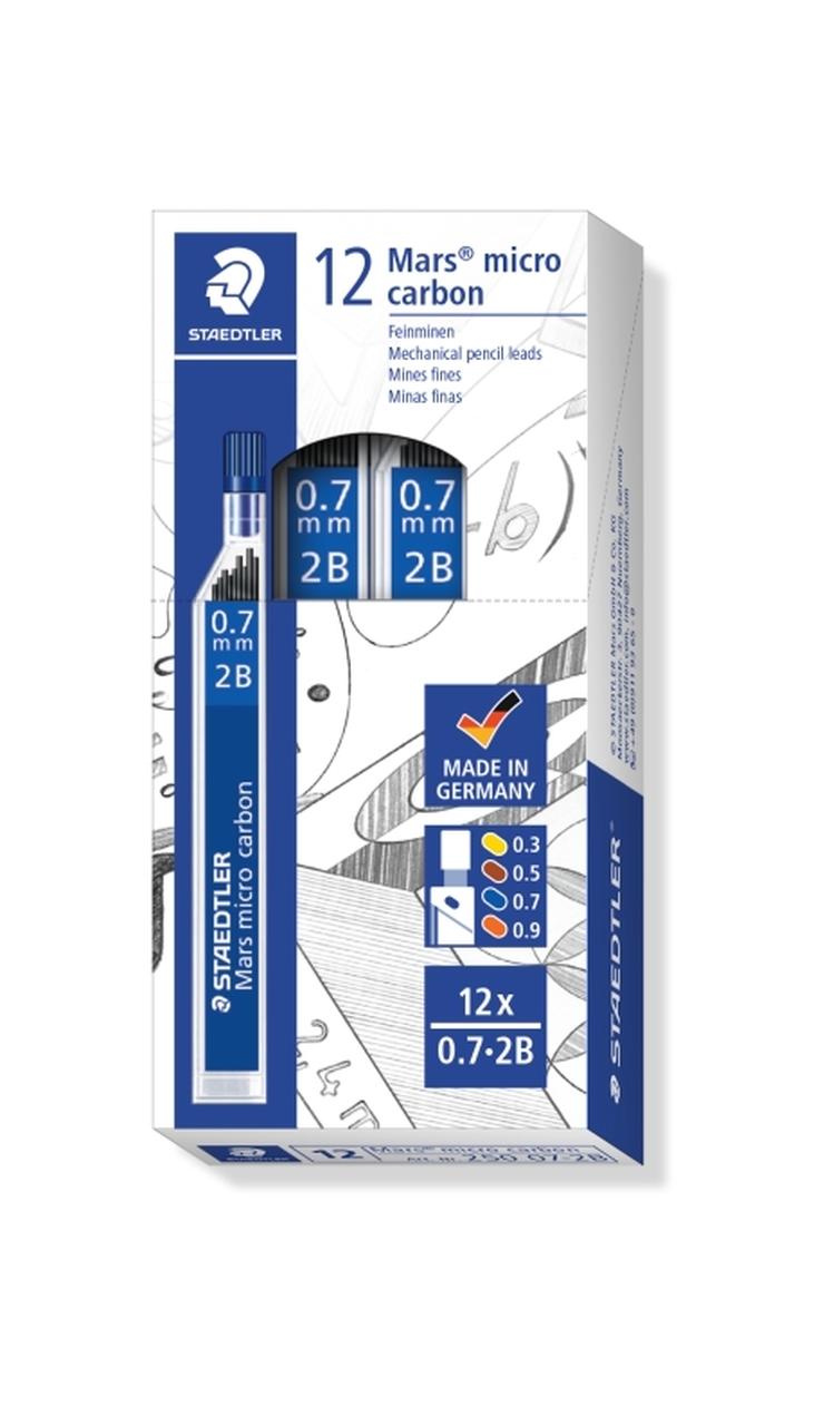 Ruột chì kim (lõi chì kim) STAEDTLER 250 0.5/0.7(2B)