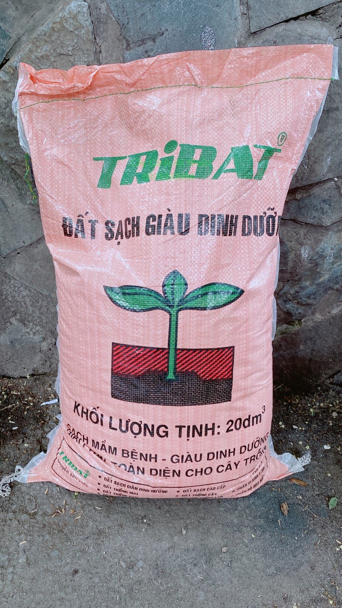 Đất TriBat Đất Sạch Giàu Chất Dinh Dưỡng (10kg)