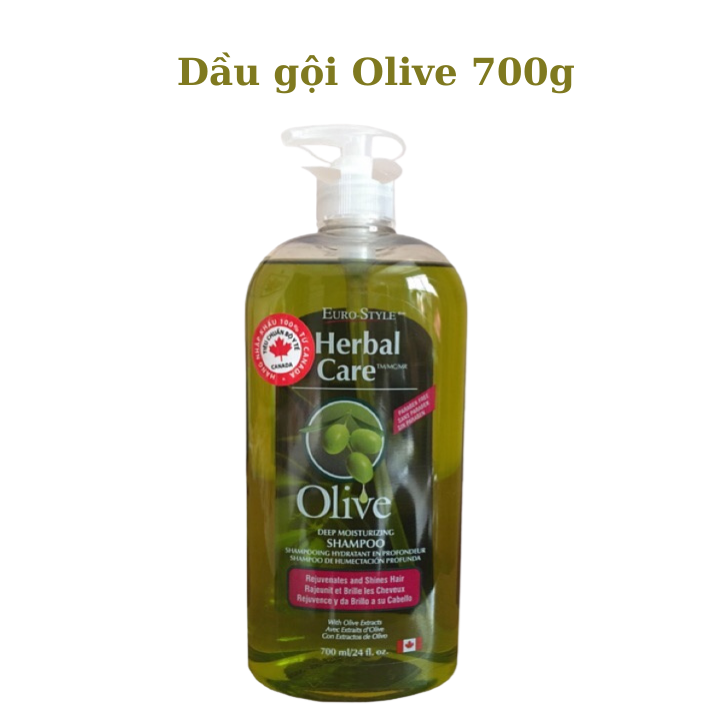 Dầu gội-xả Herbal Care Olive 700ml _Canada
