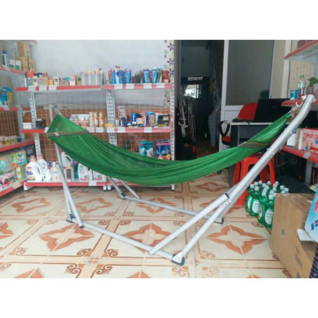 Võng xếp sơn bóng phi 32 size người lớn giá buôn