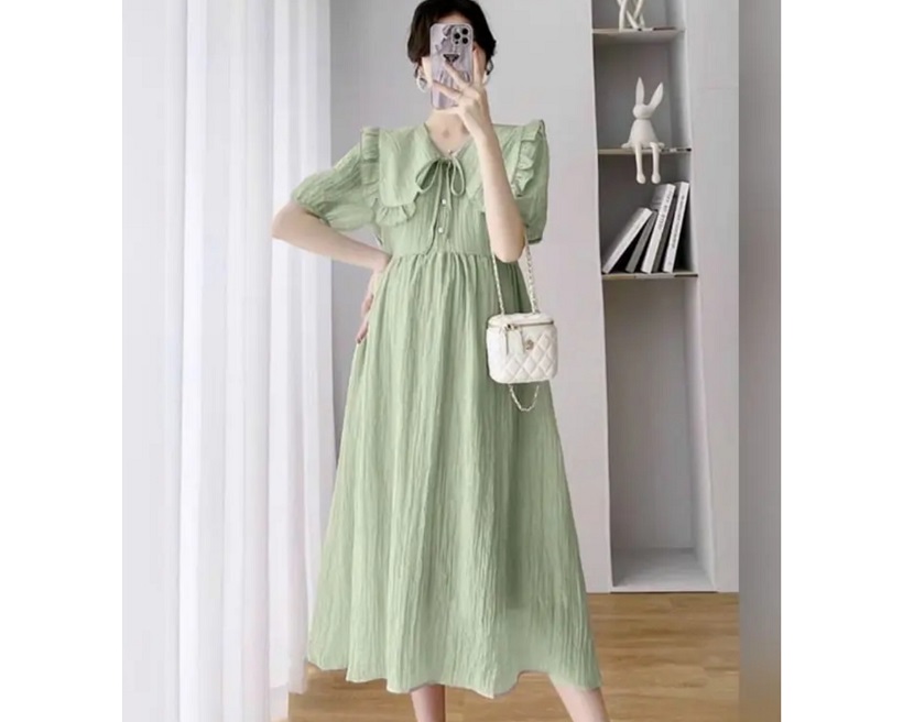 Đầm bầu thiết kế tầng-váy bầu đẹp cho mẹ bầu-váy bầu dễ thương