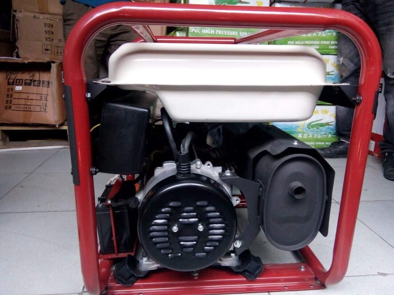 Máy phát điện 3.2KW chạy xăng honda SH 4500CX, giật tay