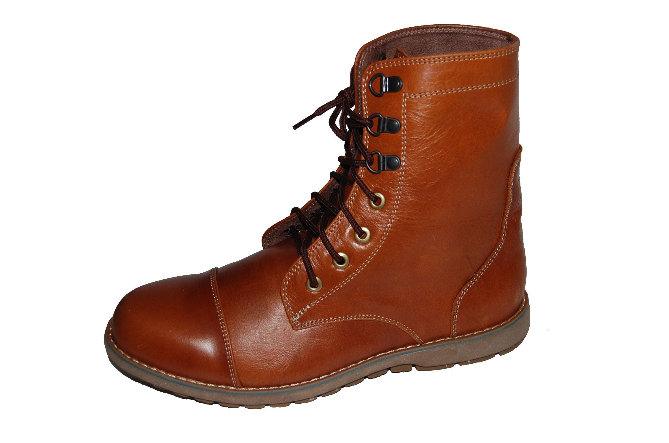 [HCM]Giày boot nam da bò thật. Bảo hành 12 tháng.MS: B130