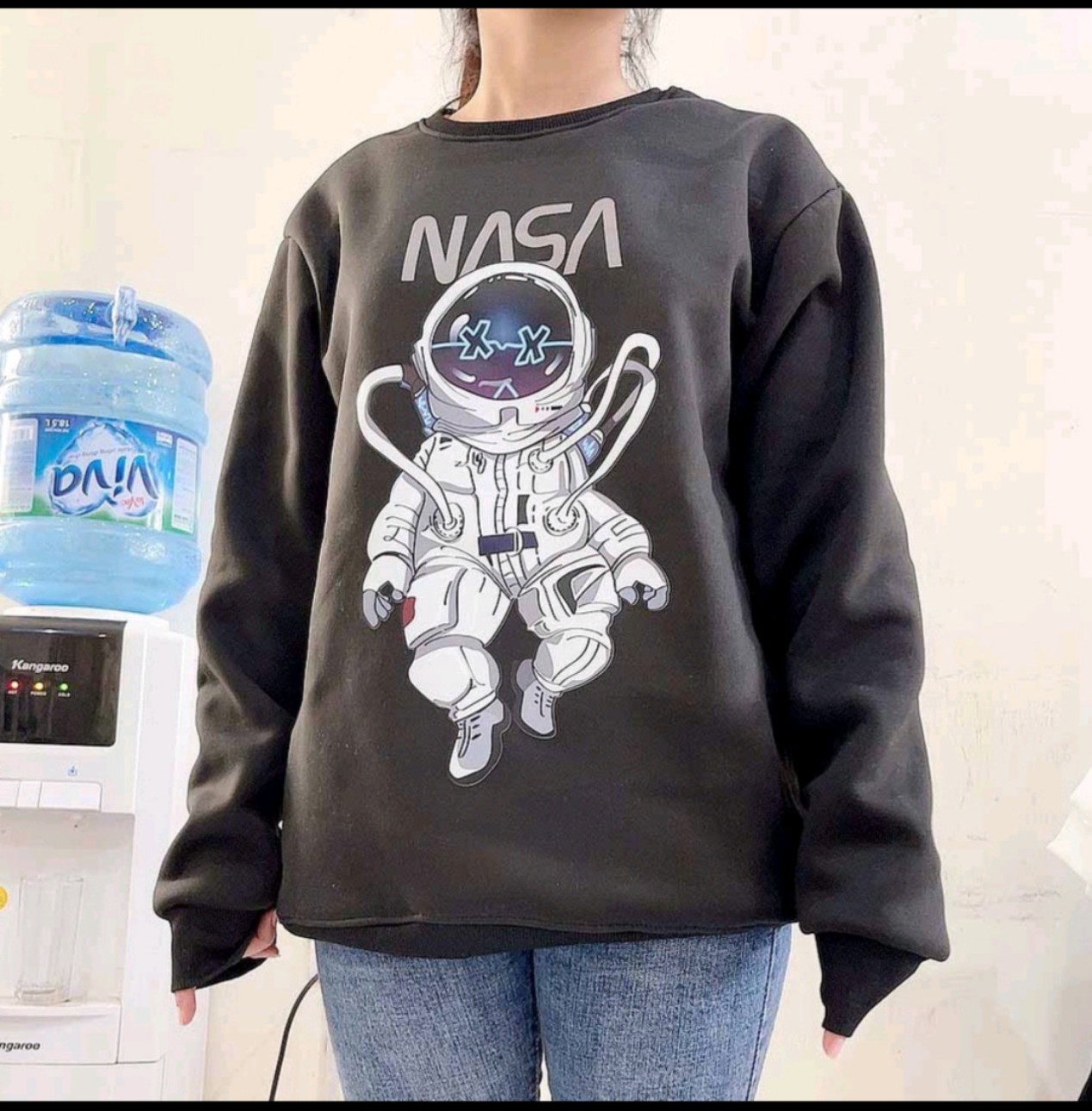 Áo hoodie nam nữ người phi hành gia
