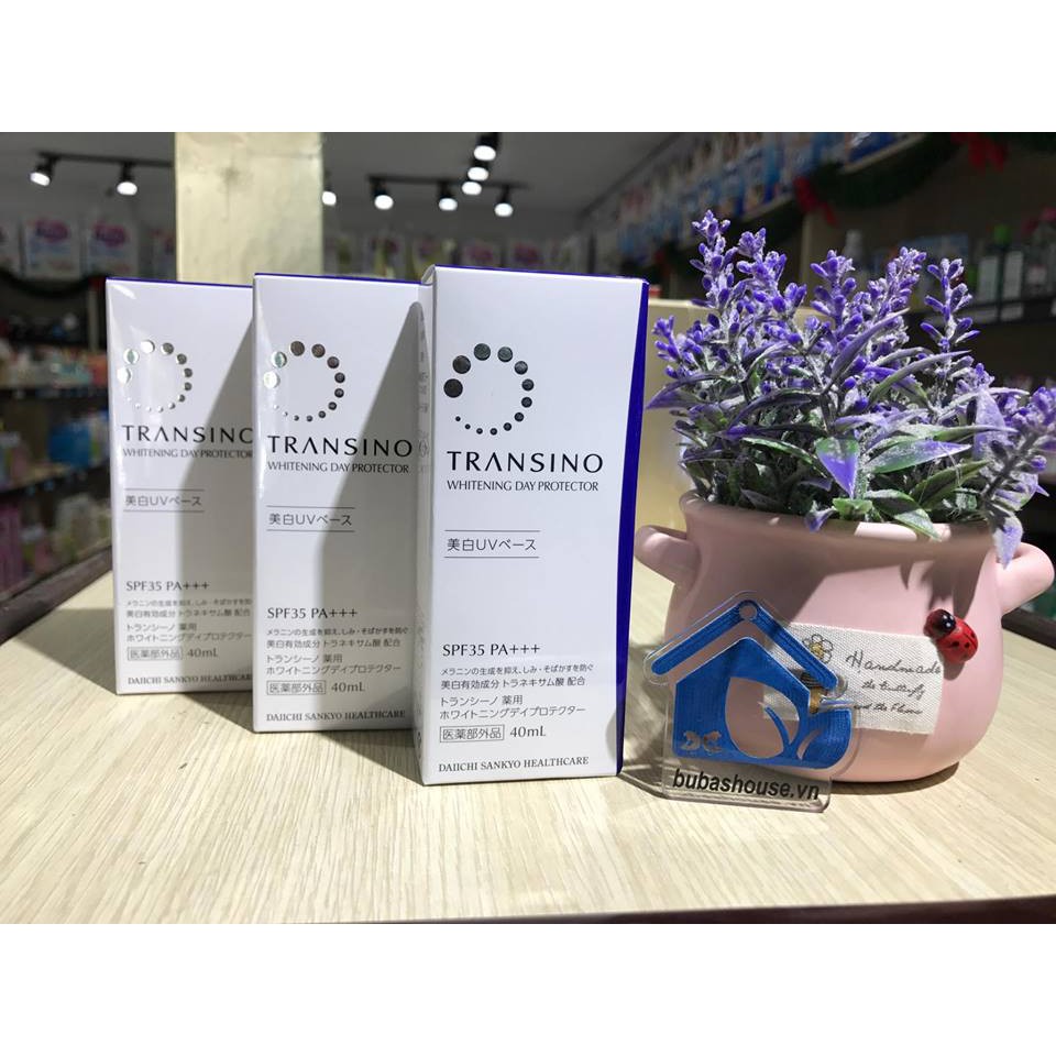 (cao cấp ) Kem chống nắng Transino Whitening Day Protector spf35 40ml