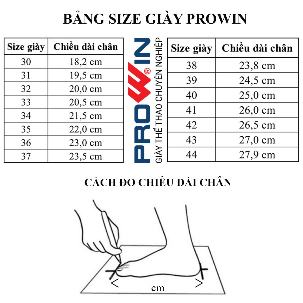 GIÀY THỂ THAO CAO CẤP PROWIN TH93
