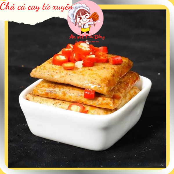 Chả cá cay Tứ Xuyên - Ăn vặt nội địa Trung