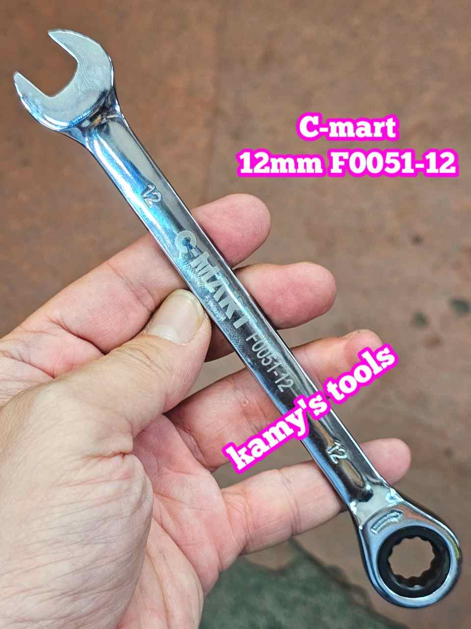 Cờ Lê Vòng Miệng Tự Động C-mart F0051 cỡ 8mm 9mm 10mm 11mm 12mm 13mm 14mm 15mm 16mm 17mm 18mm 19mm