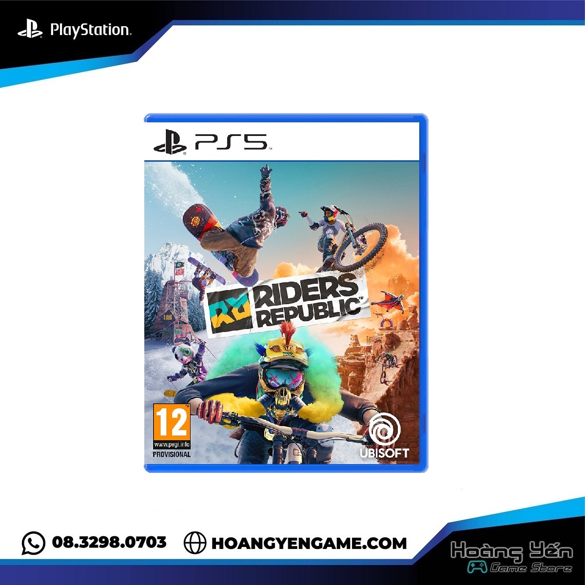 Đĩa Game Riders Republic PS5