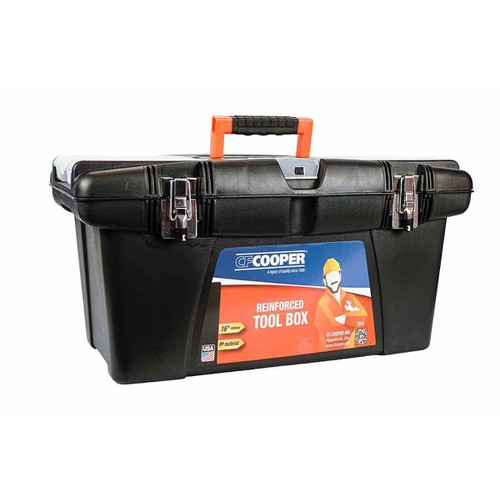 Thùng đồ nghề 19in - (48 x 22 x 22cm) CFCooper (màu đen)