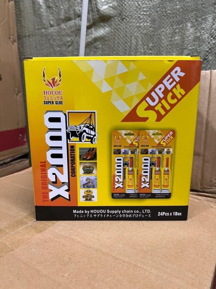 SET 2 TUÝP KEO DÁN ĐA NĂNG X2000 SIÊU DÍNH