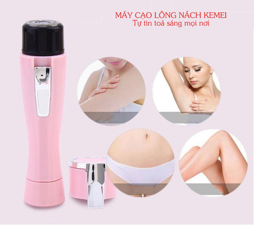 Máy Tẩy Lông Mini , Máy Triệt Lông Cao Cấp Kemei