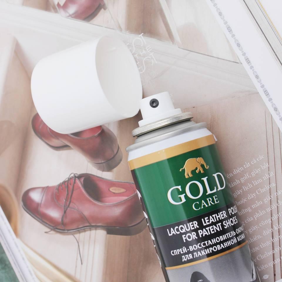 Bình Xịt Đánh Bóng Giày Da GoldCare GC3006 150ml