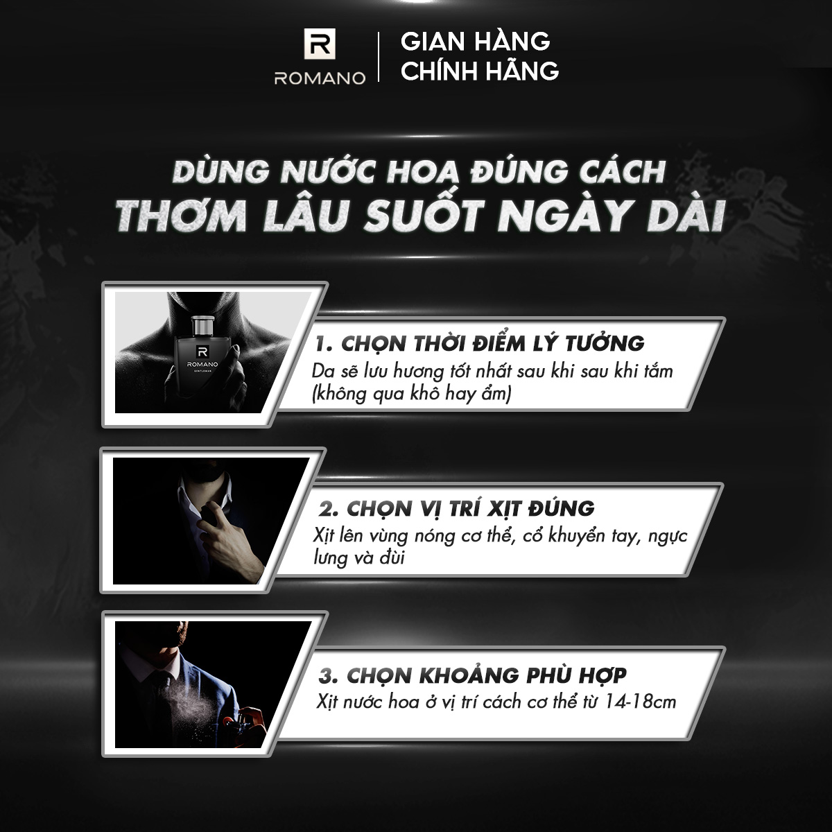 Nước hoa Romano Gentleman 50ml