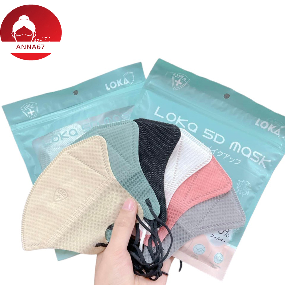 [500 cái] Khẩu trang 5D Loka mask - AnNa