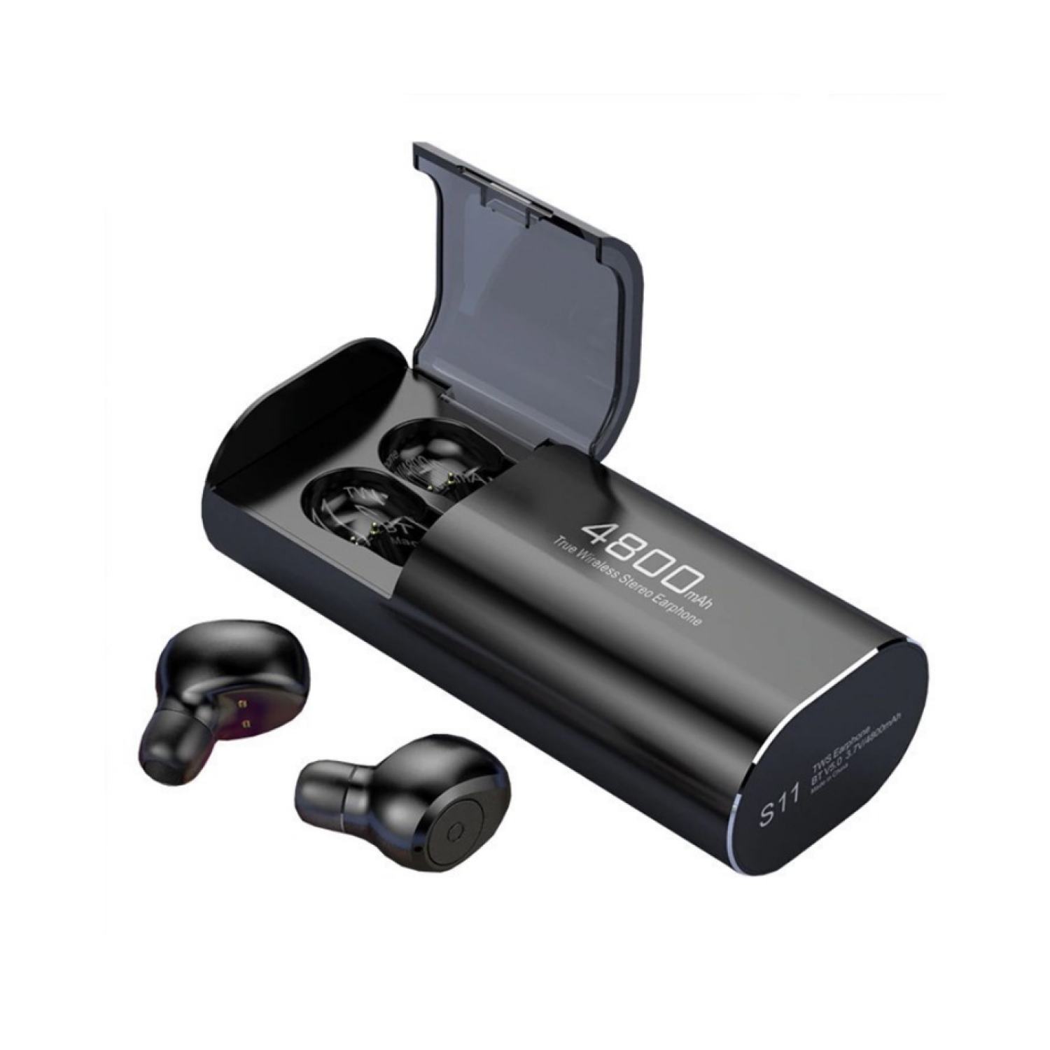 Tai Nghe Không Dây Bluetooth S11 5.0 TWS - Tích Hợp Sạc Dự Phòng 4800mah - Kháng Nước