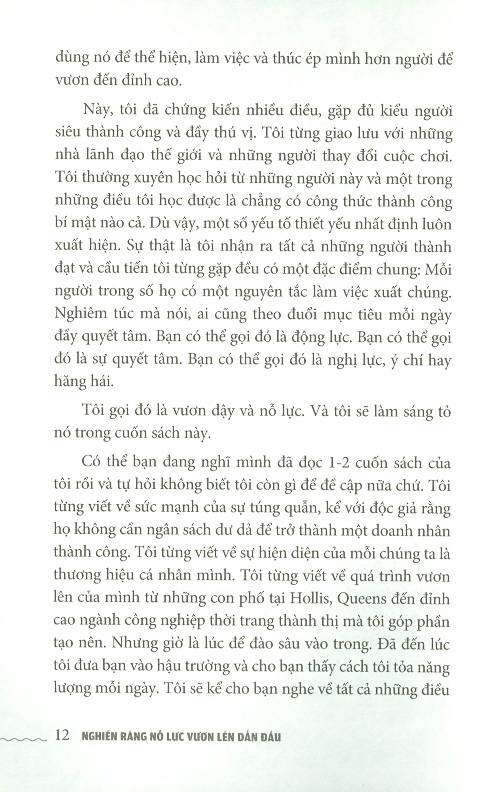 Nghiến Răng Nỗ Lực, Vươn Lên Dẫn Đầu