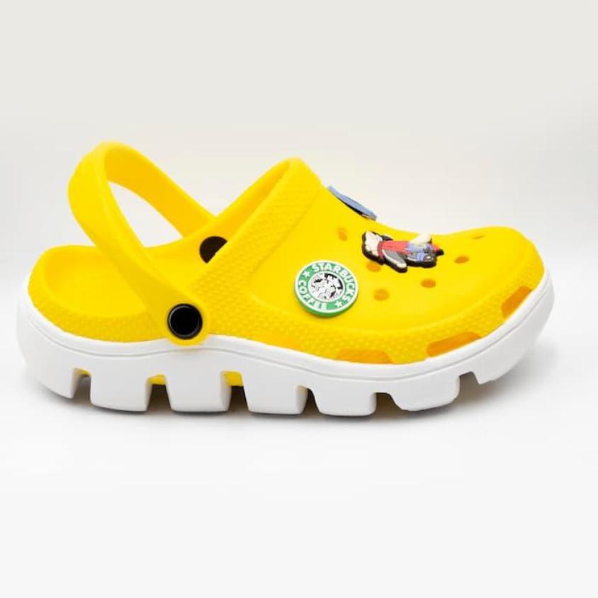 Dép sục Croc.s khủng long unisex cao cấp chất liệu nhựa tế bào êm nhẹ chống hôi chân, đế có rãnh chống trơn trượt, đi mưa không thấm nước DU01 giá rẻ