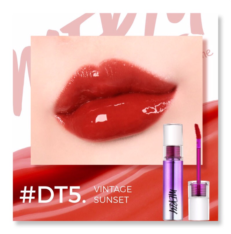 (Sẵn 9 màu) Son Tint Bóng Merzy Aurora Dewy Tint