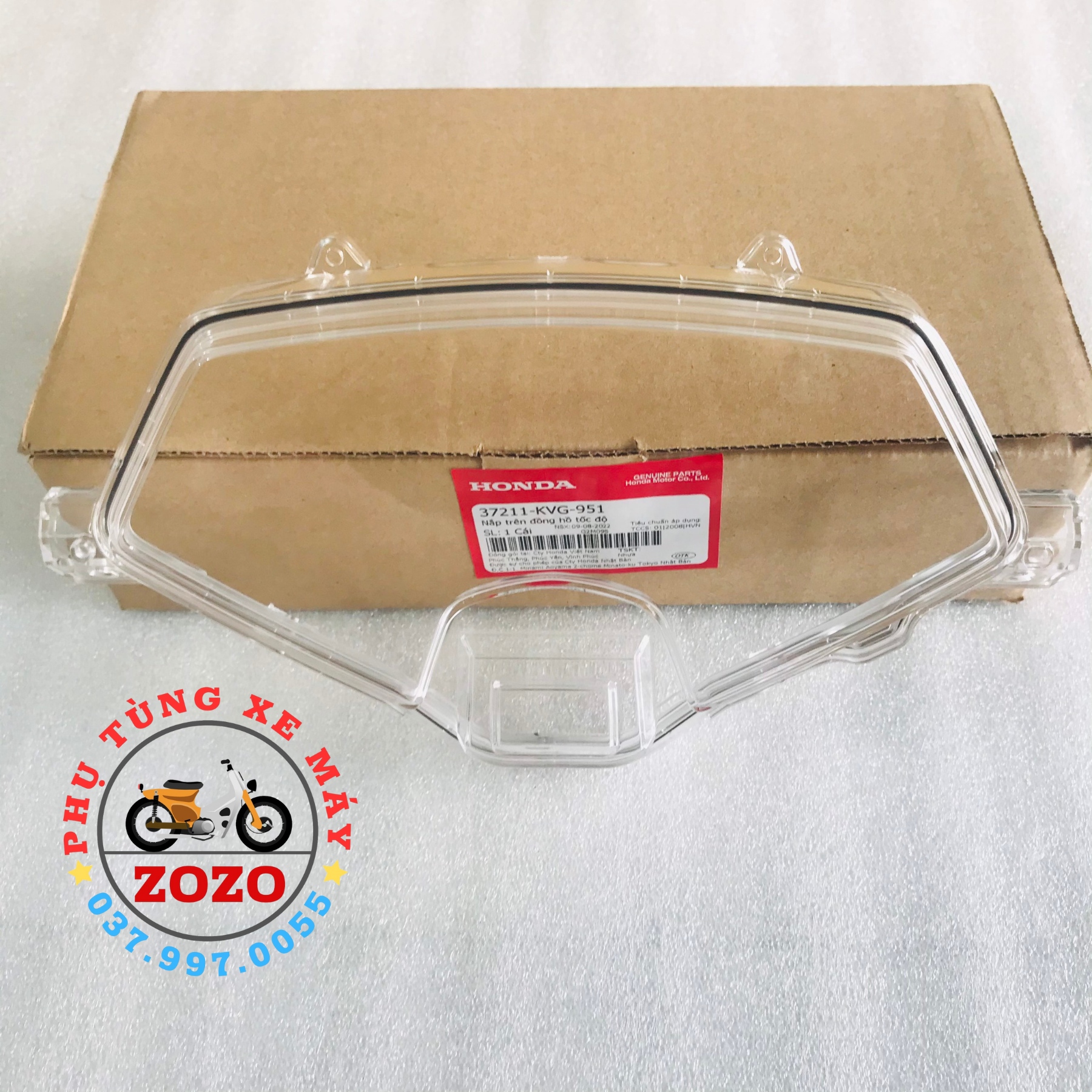 Mica - mặt kính đồng hồ air blade 110 2007-2010 zin honda vn - 37211-kvg-951