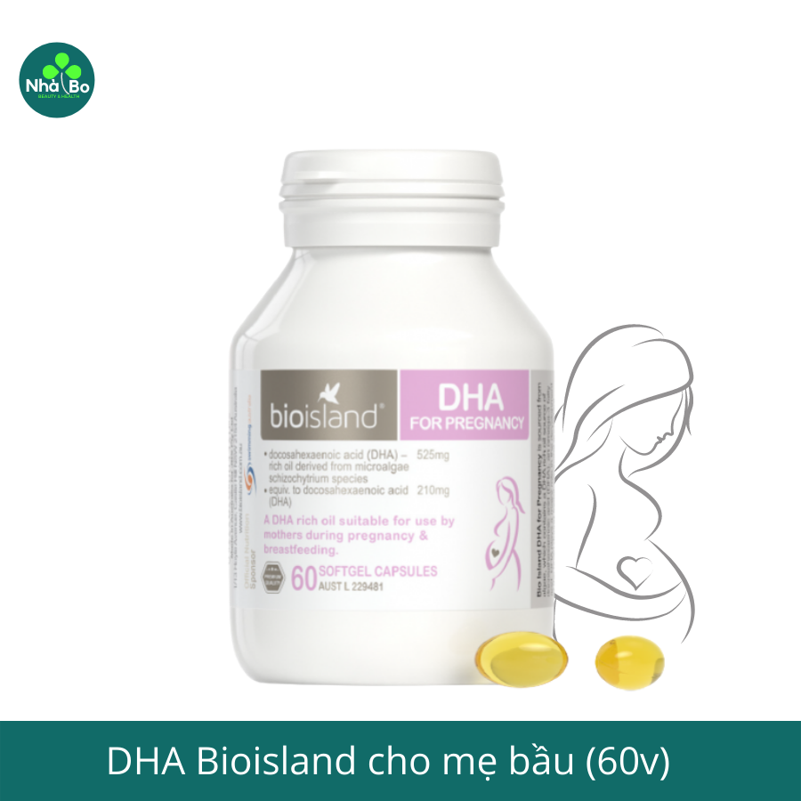 DHA Bioisland cho bà bầu (60 viên)