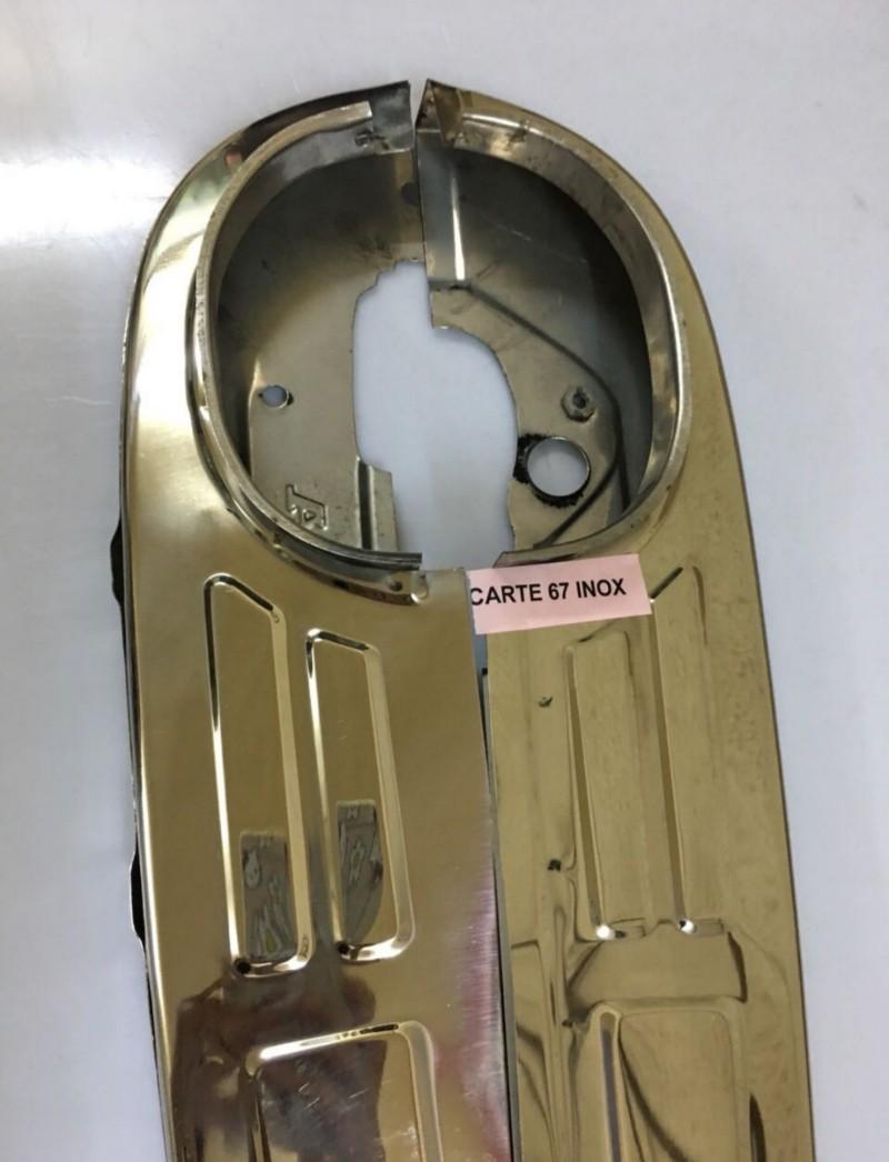 Cate bộc sên xe 67 inox