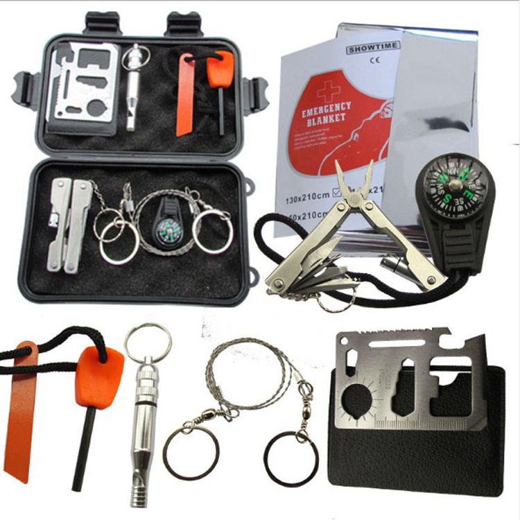 Hộp dụng cụ sinh tồn bảo vệ sos 7 món