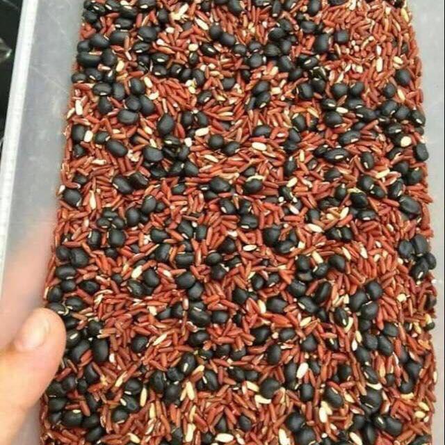TRÀ  GẠO LỨC ĐẬU ĐEN XANH LÒNG - 1KG