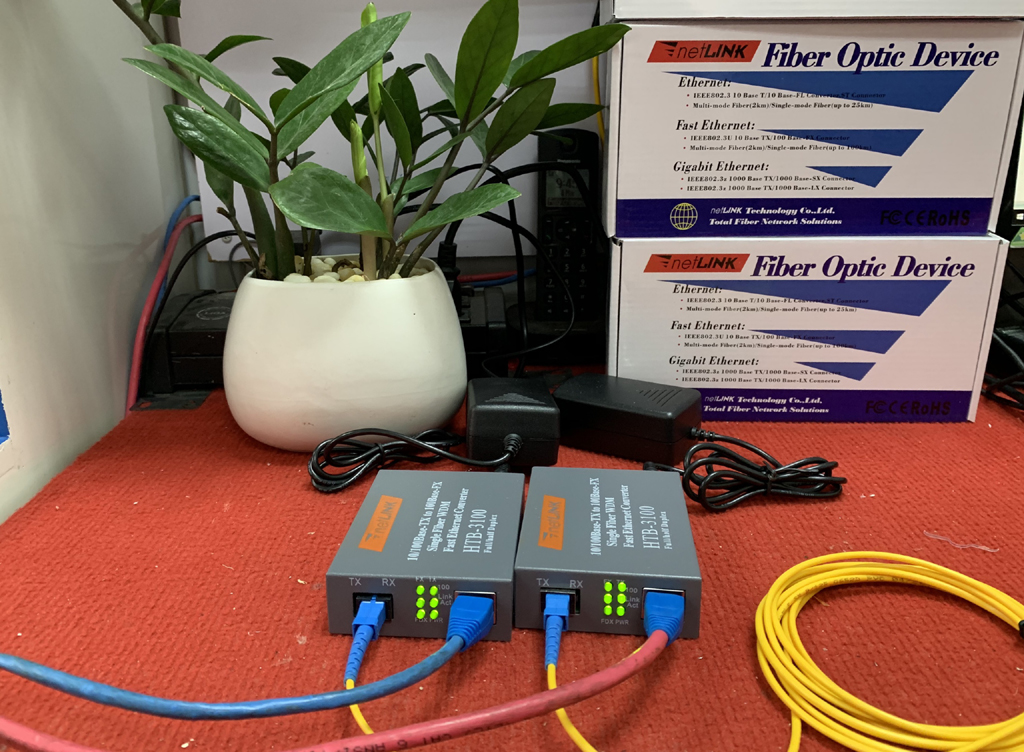 1 Cặp Converter quang Netlink HTB-3100AB