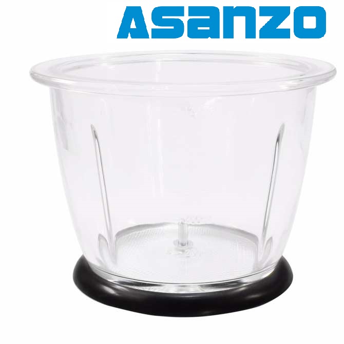 Cối thủy tinh của máy xay thịt asanzo amg-15a / mg-20yu và mg-30yu