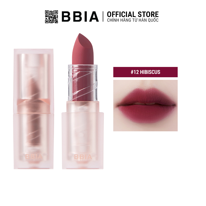 Son Thỏi Lì Bbia Last Powder Lipstick Version 2 (6 màu) 3.5g