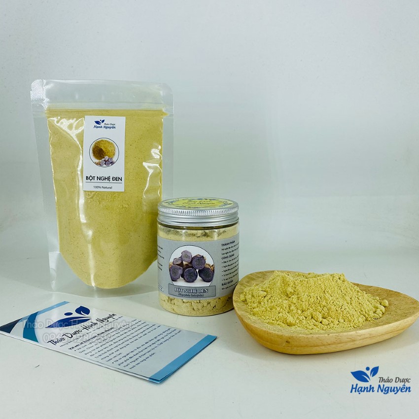 Bột nghệ đen nguyên chất 1kg, hỗ trợ tốt cho tiêu hóa, giảm đau dạ dày, đại tràng, làm đẹp da