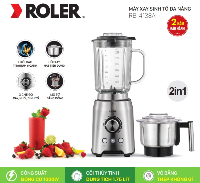 Máy xay đa năng Roler RB-4138A
