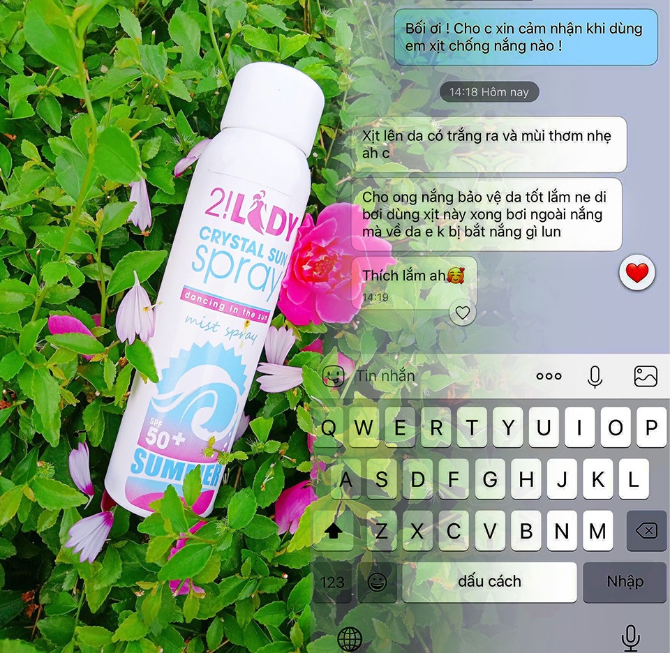 Kem xit chống nắng 2 lady magic skin