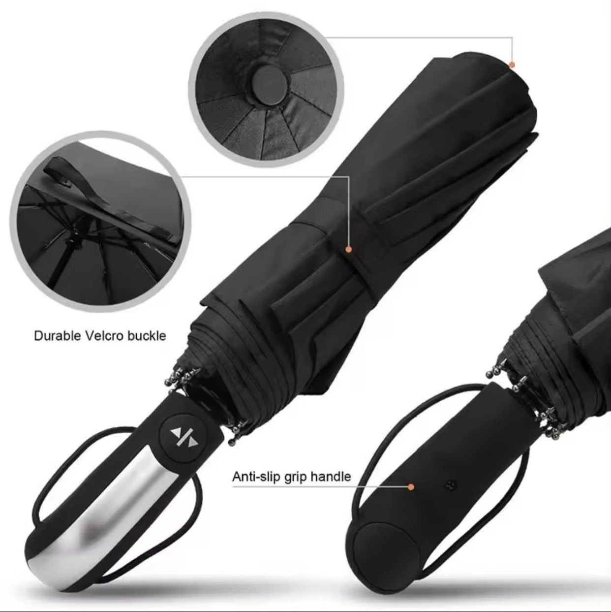 Dù tự động Ô Dù Che Mưa Ô Dù Tự Động Gấp Gọn Đóng Mở 2 Chiều dieulinhshop