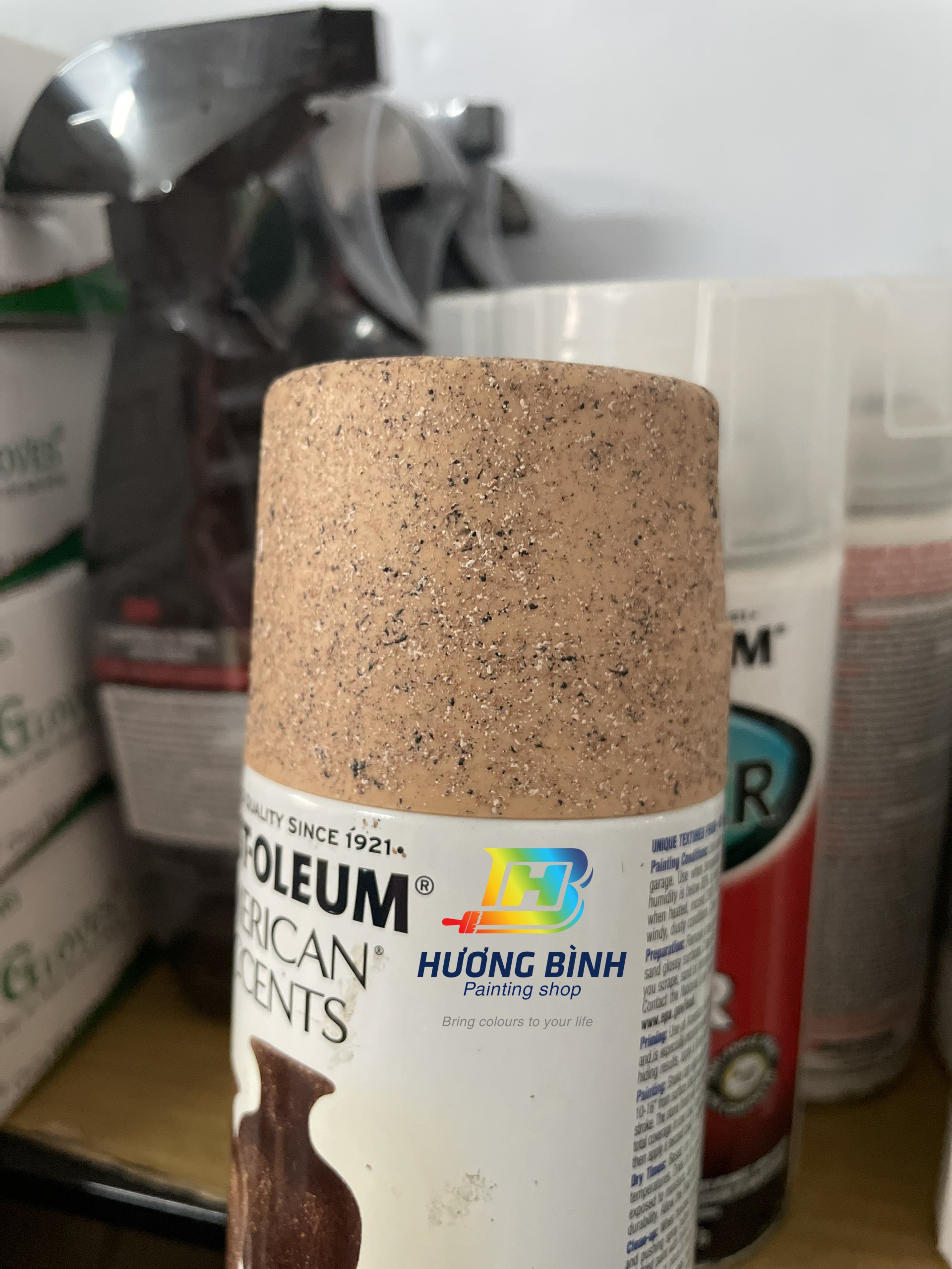 Sơn xịt Rust Oleum - Sơn giả đá Stone Creation Spray