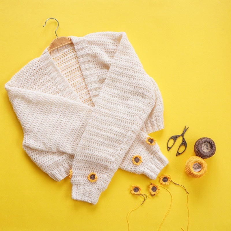 Sợi Lace Cotton Craft Yarn VN Cuộn 50gr