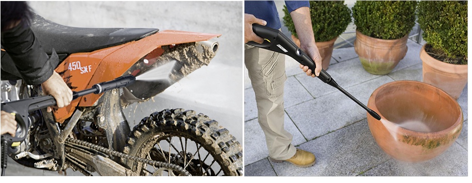 [Trả góp 0%]Máy phun rửa áp lực cao Karcher K5 EU ( Kèm Nước rửa xe siêu bóng Pallas 1.5l)
