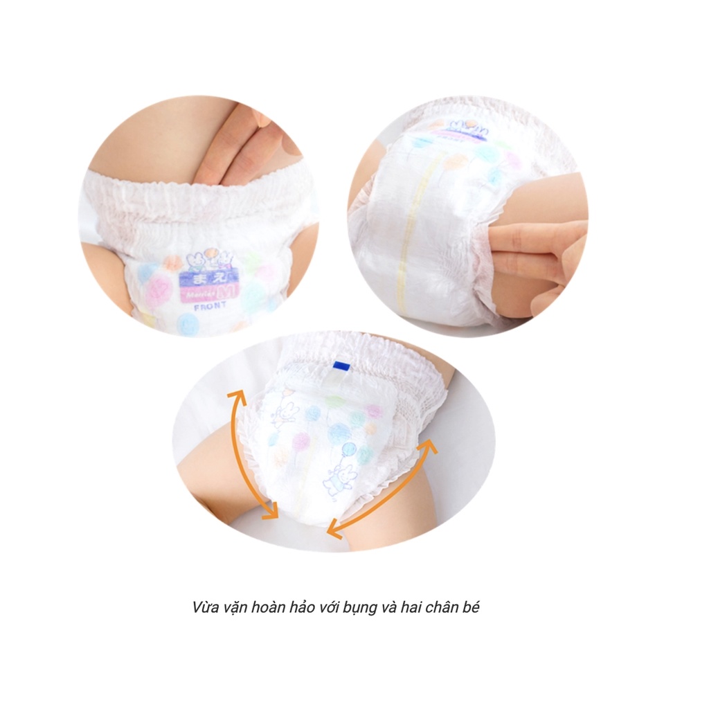 Bỉm Merries nội địa Nhật thêm miếng